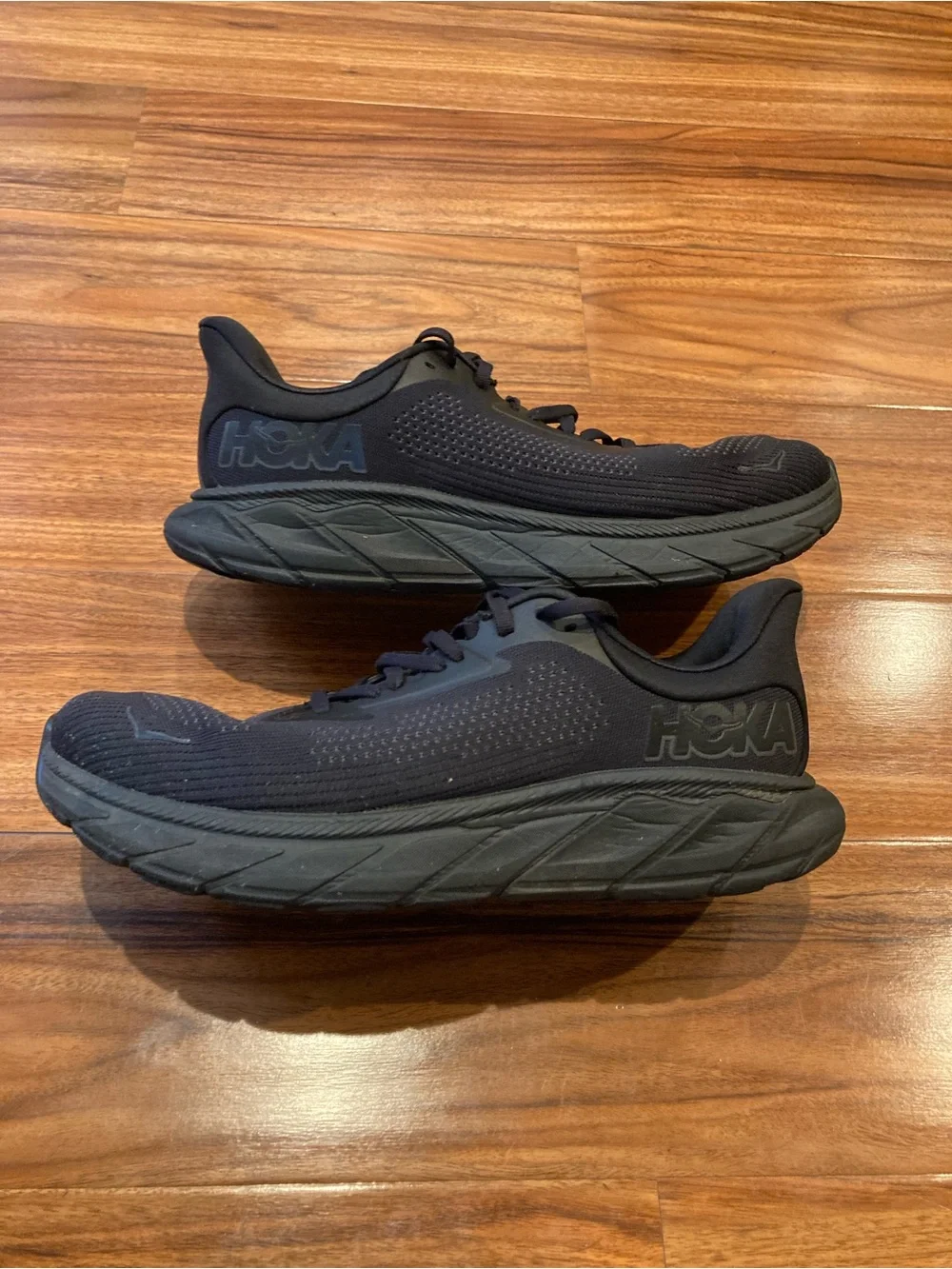 Hoka One One Arahi 7 Men's Running Shoes Black, Size 92E Wide